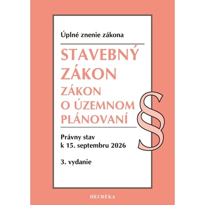 Stavebný zákon. 3. vyd., 8/2026