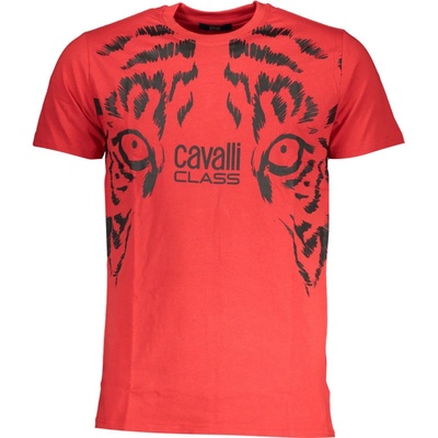 Cavalli Class perfektné pánske tričko červené