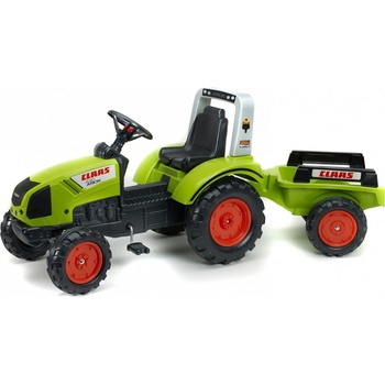 Falk Šliapací traktor 1040B Claas Arion 430 s vlečkou