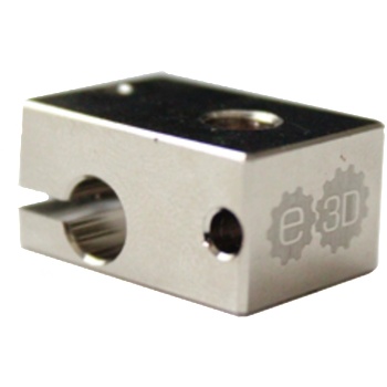 E3D Меден отоплителен блок v6 - 1 бр (v6-block-cartridge-cop-inc-fix)