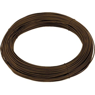 Vázací drát 1,4/2,0mm; Zn+PVC hnědý; 50m
