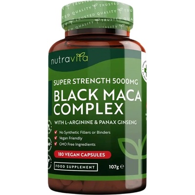Nutravita Black Maca Root Complex 5000 mg [180 капсули]