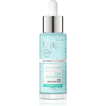 Eveline Cosmetics Serum Shot 10% Niacinamide серум за лице за мазна и проблемна кожа 30ml