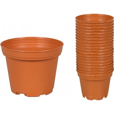 Nohel garden Kvetináč CLASSIC TOD plastový lehčený 6cm 20ks