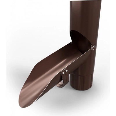 Bravo Odbočka do sudu Ø 87 mm pozink RAL 8017 hnědá – Zbozi.Blesk.cz