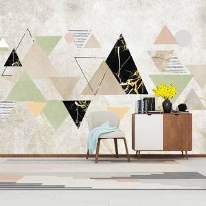 Art Gift Decor Фототапет Триъгълни Елементи