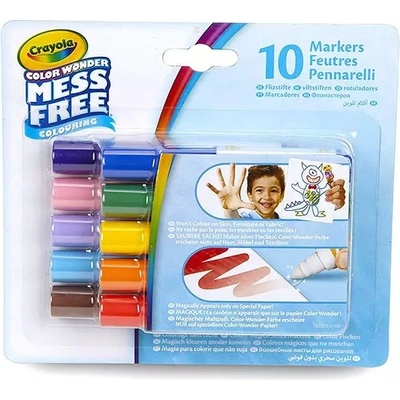 Crayola Color Wonder: резервни специални маркери - 10 броя (75-2570)