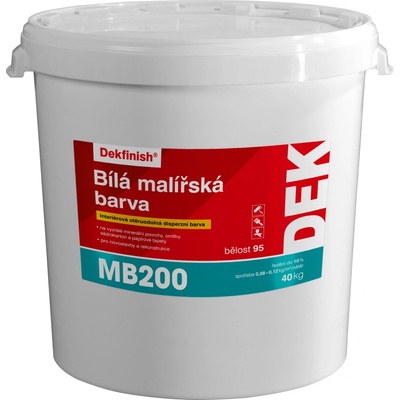 DEK MB200 EKO 40 kg bílá