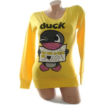 Dievčenská mikina tučniak šedá