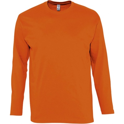 Sol's Monarch pánske tričko s dlhým rukávom orange