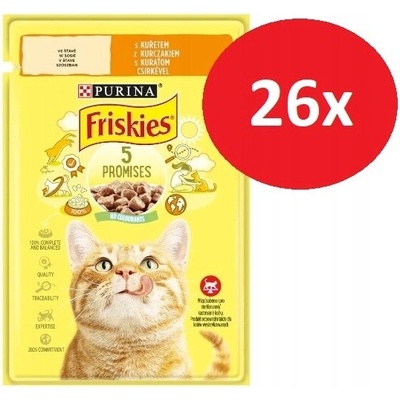 Friskies kuracie mäso 26 x 85 g
