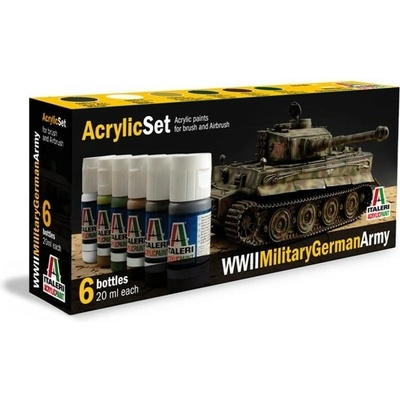 Italeri Acryl Set WW2 Military German Army