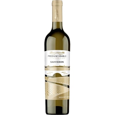 Predium Vráble Sauvignon pozdní sběr 2020 12,5% 0,75 l (holá láhev)