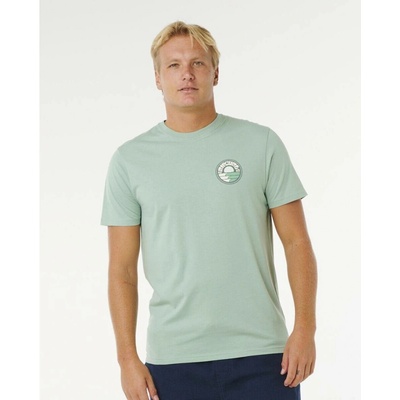 Rip Curl PACIFIC RINSE STACKED TEE Aloe
