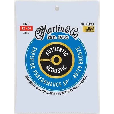 Martin MA140PK3 Authentic SP Струни за акустична китара (HN202242)