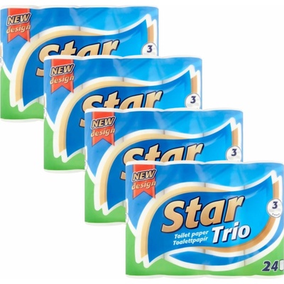 Star Trio 3-vrstvový 4 x 24 ks