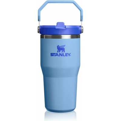 Stanley IceFlow™ Flip Straw 2.0 Tumbler termofľaša z nehrdzavejúcej ocele Blue Sky 590 ml