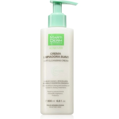 MartiDerm Acniover Soft Cleansing Cream почистващ крем за чувствителна кожа склонна към акне 200ml