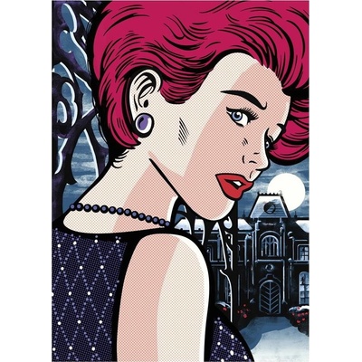 Dino Pop Art Tajomná žena 1000 dielov