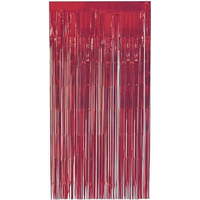 Červený party závěs 100 x 200 cm – Zboží Dáma