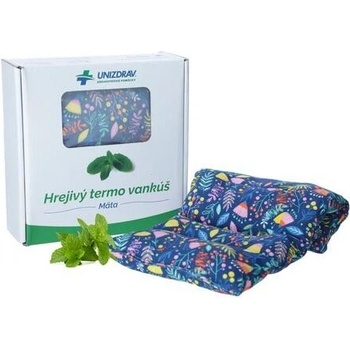 UNIZDRAV Hřejivý termo polštář Máta Modrý