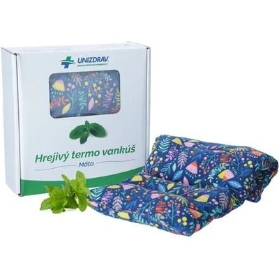 UNIZDRAV Hřejivý termo polštář Máta Modrý