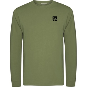 GreenBomb Мъжка блуза с дълъг ръкав GreenBomb Bike Square Crisp Longsleeve - Dark Seed (217-0565-0112)