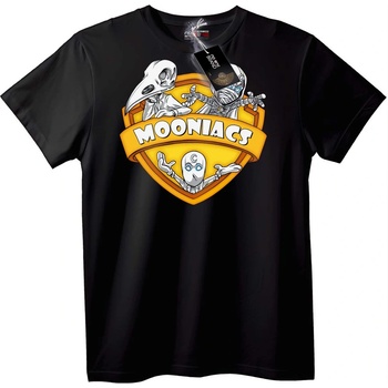 NOONEBRAND Тениска Mooniacs Извънземен - 7XL, White
