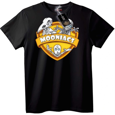 NOONEBRAND Тениска Mooniacs Извънземен - 7XL, White