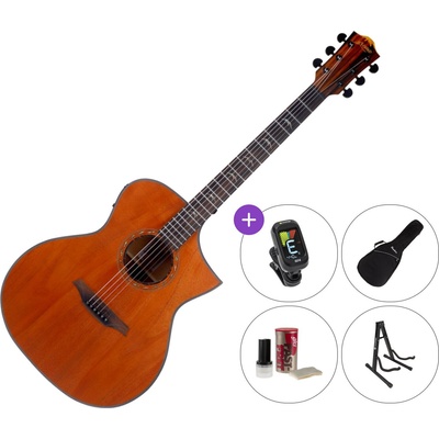 BromoGuitars BAT4MCE SET 2 Natural Електро-акустична китара Джъмбо