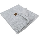 EKO pletená deka s podšívkou Grey