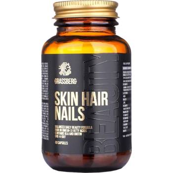 Image 1 of Grassberg Skin Hair Nails [60 Гел капсули]