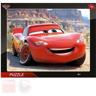 Dino Auta: Blesk McQueen 40 dílků