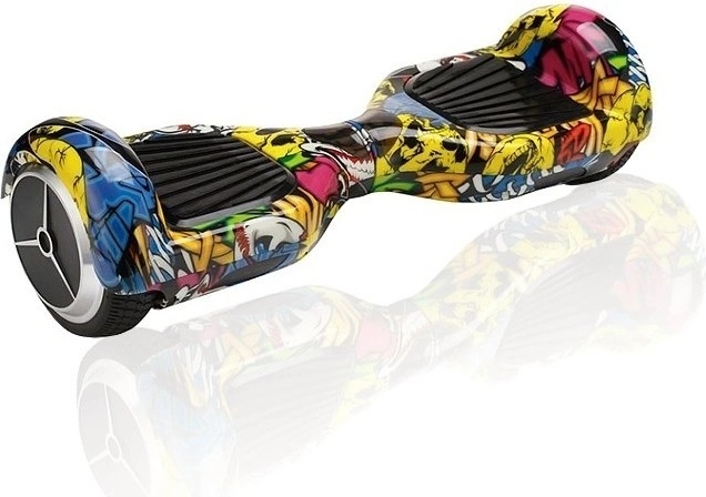 Hoverboard standard grafitty žlutý