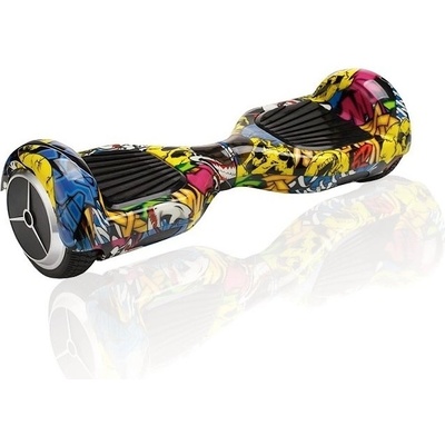 Hoverboard standard grafitty žlutý – Zboží Dáma