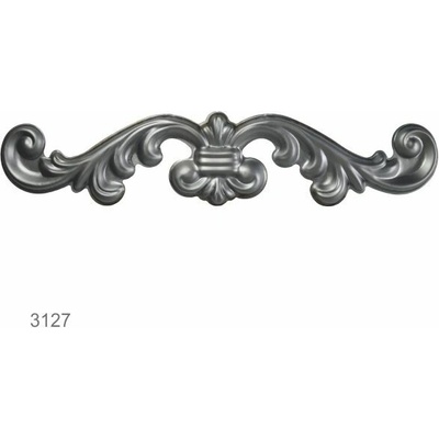 Ornament plechový 495 x 95 x 1 mm