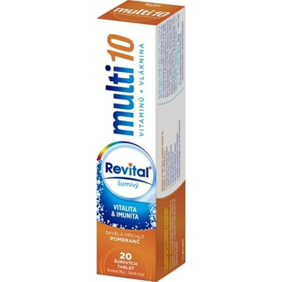 Revital Multi Pomeranč šumivé tablety 20 ks