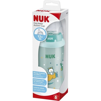 Nuk FC fľaša PP Active Cup 300 ml zelená