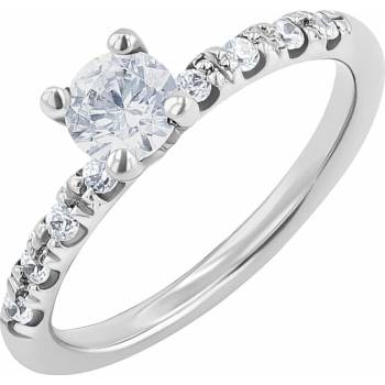 Eppi Zásnubný prsteň s diamantmi Mae RE31269