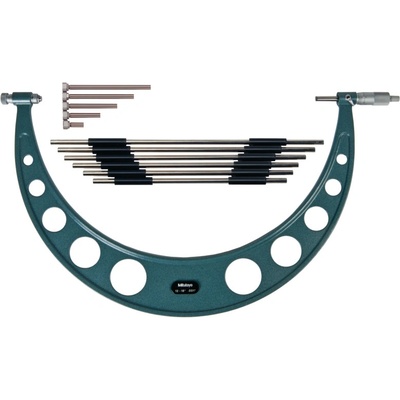 Mitutoyo Mikrometr třmenový analogový 12-18" výměnné doteky mitu-104-201