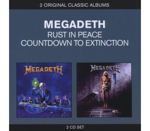 MEGADETH: CL.A:COUNTDOWN/RUST IN PEA CD