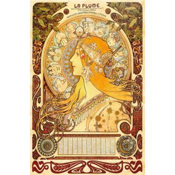D-Toys - Puzzle Mucha: The Zodiac - 1 000 piese