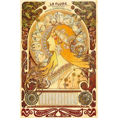 D-Toys - Puzzle Mucha: The Zodiac - 1 000 piese