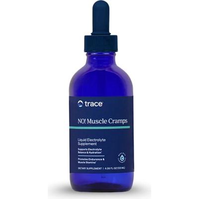 Trace Minerals NO! Muscle Cramps Elektrolyty na podporu svalov 120 ml