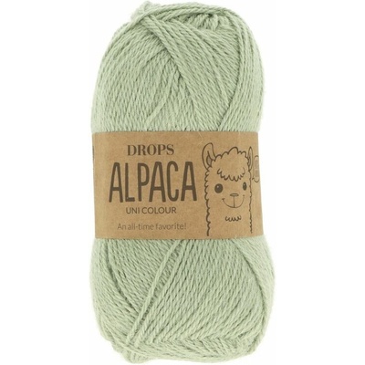 Drops Alpaca UNI 9038 bledo zelená