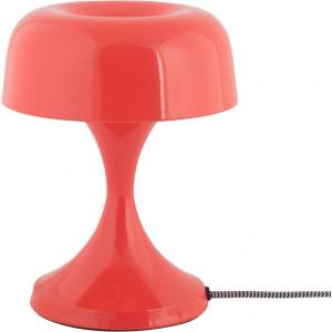 Leitmotiv Червена метална настолна лампа (височина 20 cm) Moda Retro - Leitmotiv (LM2383RD)