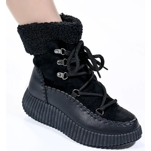  Ежедневни дамски боти W210136 Black