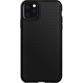 Spigen Калъф за Apple iPhone 11 Pro, термополиуретанов, Spigen Liquid Air 077CS27232, черен-мат (077CS27232)