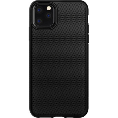 Spigen Калъф за Apple iPhone 11 Pro, термополиуретанов, Spigen Liquid Air 077CS27232, черен-мат (077CS27232)