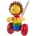 Orange Tree Toys Дървена буталка Orange Tree Toys - Animals Collection, Лъв (OTT02667)